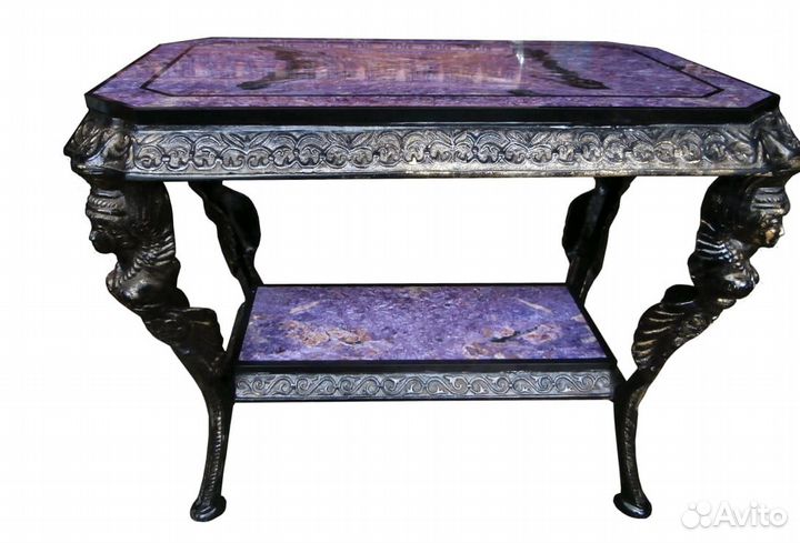 Стол из чароита