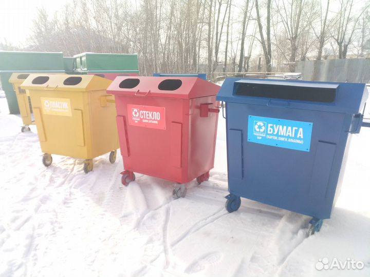 Контейнер для раздельного сбора мусора