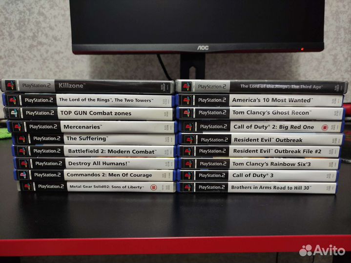 Лицензионные игры на PS2