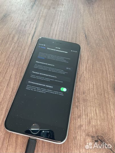 iPhone 6s plus 128gb gray