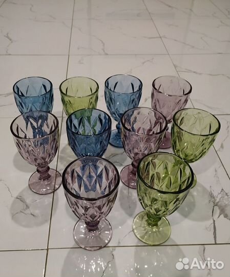 Набор бокалов для напитков 10шт