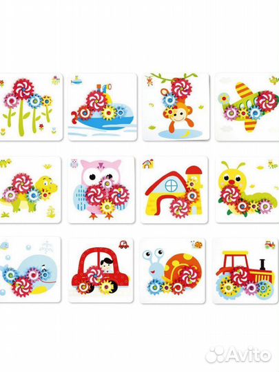 Мозаика бизиборд