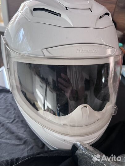 Мотоциклетный шлем ikon airmada