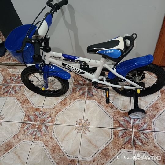 Детский велосипед 14 дюймов