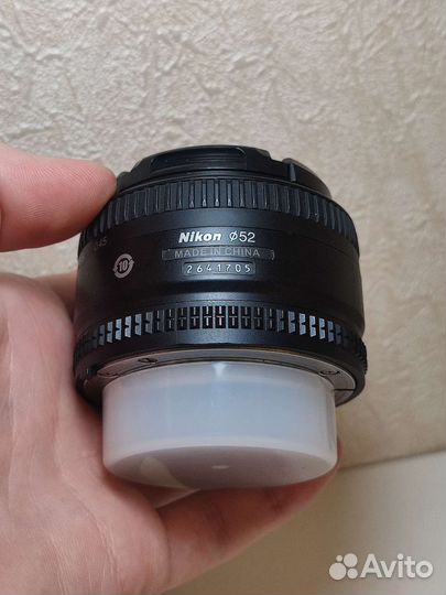 Объектив Nikon 50mm 1.8 D Как Новый