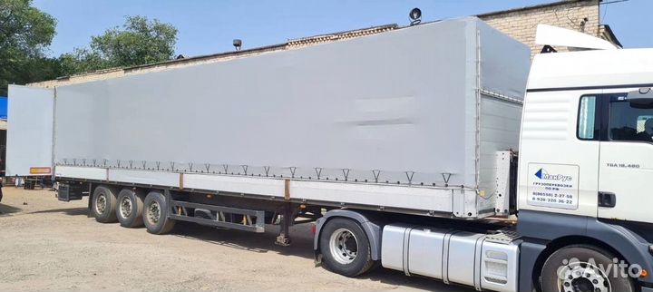 Замена тентов на полуприцепах