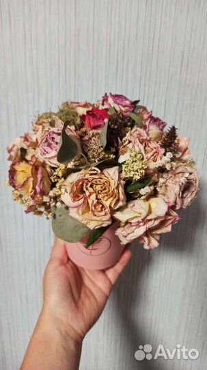 Сухоцветы букет