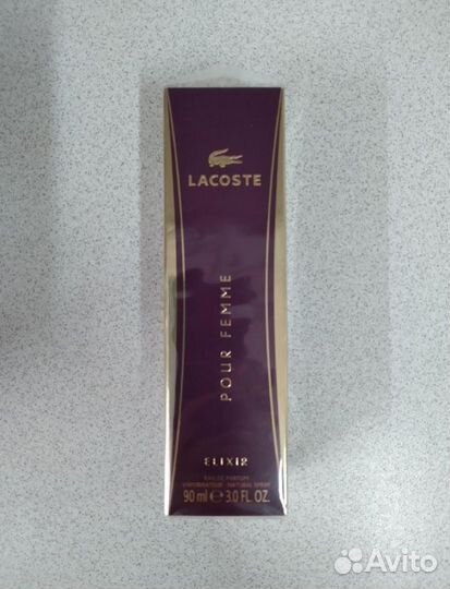 Lacoste pour femme elixir (90мл)