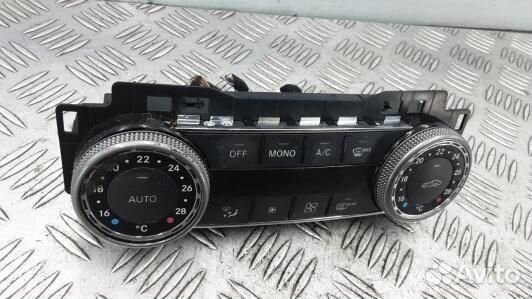 Блок управления печки и климат-контроля mercedes b