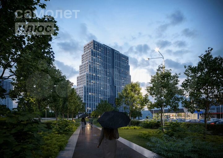 2-к. квартира, 52,7 м², 22/30 эт.