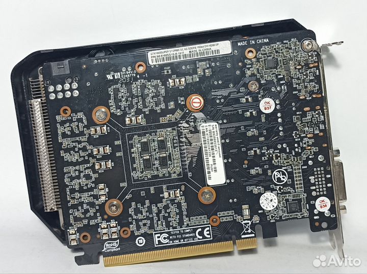 Gtx 1660 Super 6 Gb Palit Пломба