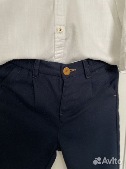 Брюки, рубашка zara 110