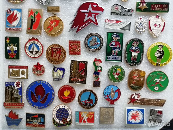 Значки пионерия, Артек, юные