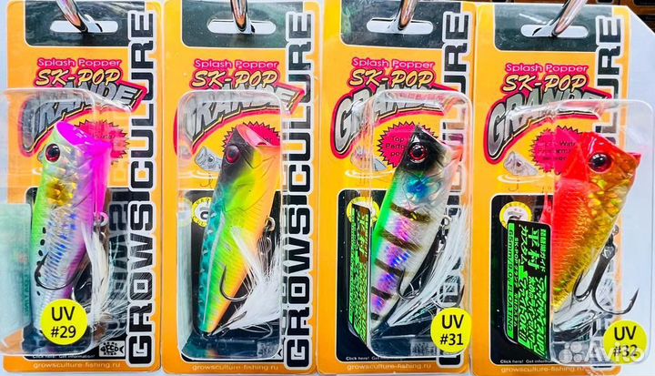 Воблер Jackall SK-POP/grande 40 расцветок