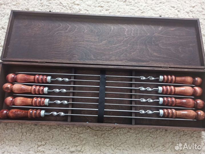 Шампуры в кейсе