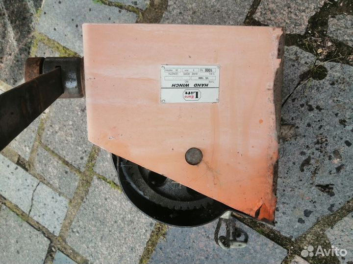 Лебедка ручная бу