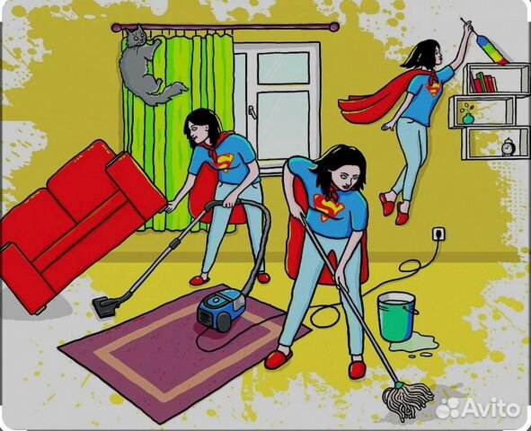 Услуги клининга в Абакане | Услуги | Авито