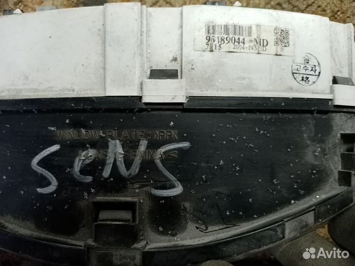 Панель приборов на Шевроле Ланос