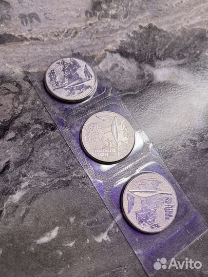 Памятная монета Сочи 2014 в блистере