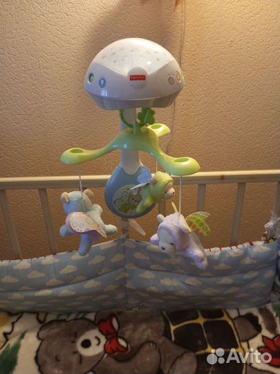 Мобиль на кроватку fisher price
