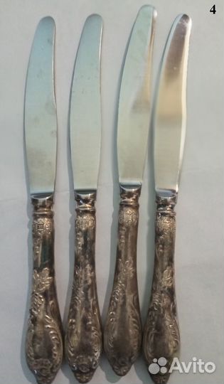 Мельхиоровые столовые приборы СССР