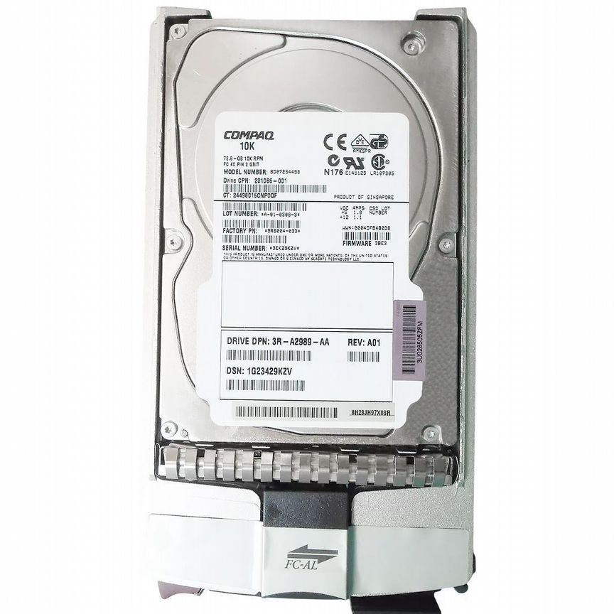 [244448-001] Жесткий Диск Hp 72,8gb Fibre Channel 244448-001