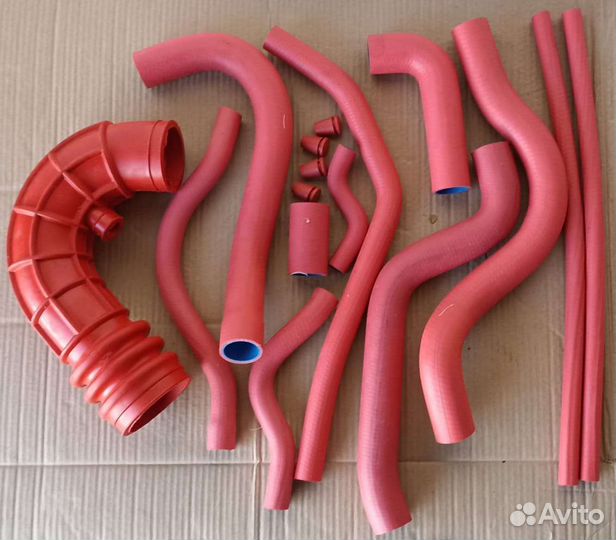 Комплект патрубков двигателя ваз 2110 - 2112 16кл