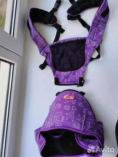 Эргорюкзак с 6 мес