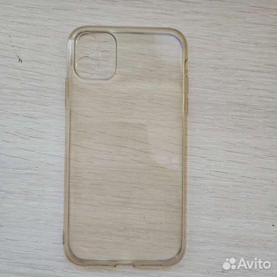 Чехол на iPhone 11 прозрачный