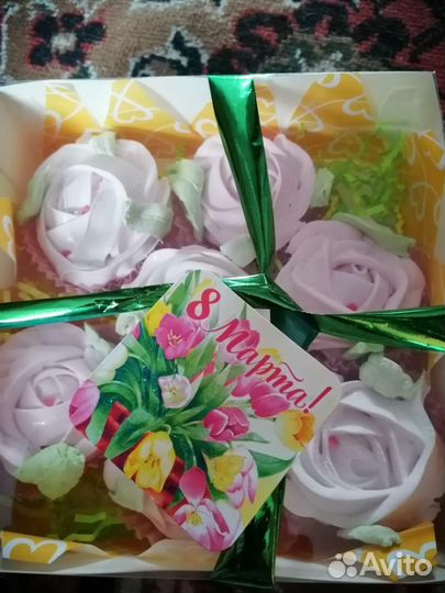 Зефирные цветы