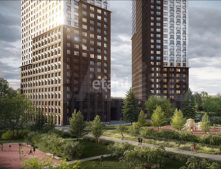 Квартира-студия, 26,1 м², 2/24 эт.