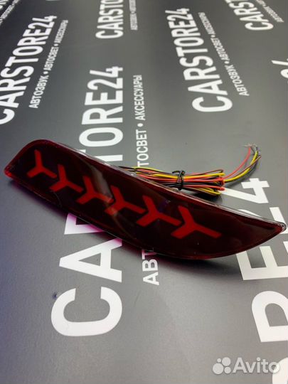 Задние катафоты светящиеся ваз 2170 Приора