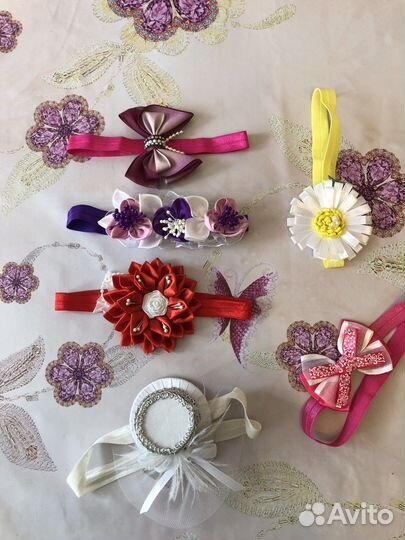 Повязка на голову для девочки