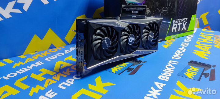 Топ Видеокарта Colorful GeForce RTX 3070 Ti Vulkan