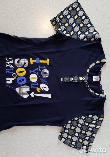 Костюм домашний женский х/б, р 46, новый, Турция