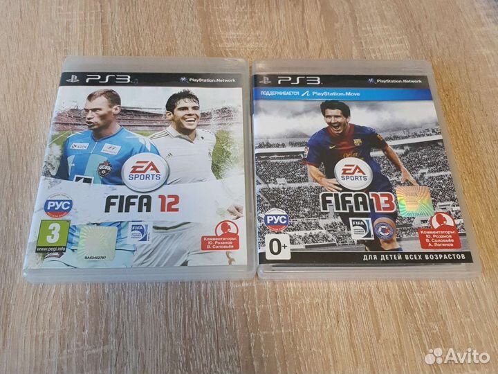 Fifa 12 и 13 ps3