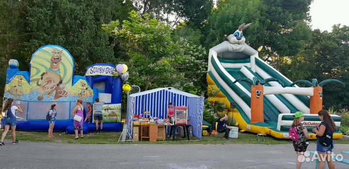 Прокат детских надувных батутов для вашего праздни