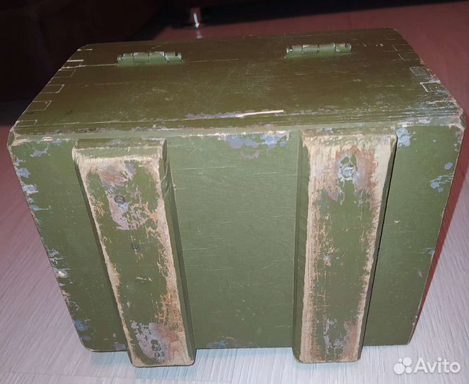Ящик деревянный военный