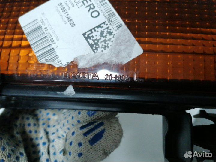 Фонарь задний задний правый Toyota Corolla