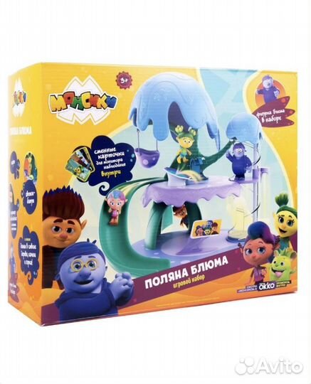 Игровой набор,Монсики/Поляна Блюма