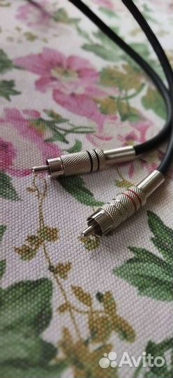 Аудиокабель 2 х 6,3 джек моно 2х RCA
