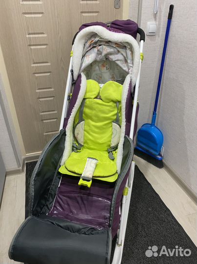 Санки коляска Nika Disney baby