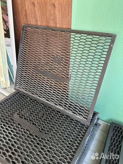 Экран для радиатора отопления металл 100/80