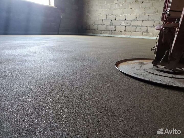 Полусухая стяжка пола,двора,ввравнивание