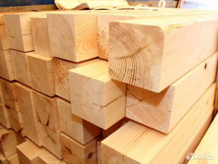 Брус строганный сосна доставка по Мо