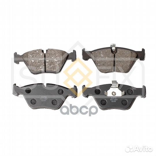 Колодки тормозные дисковые перед прав/лев S