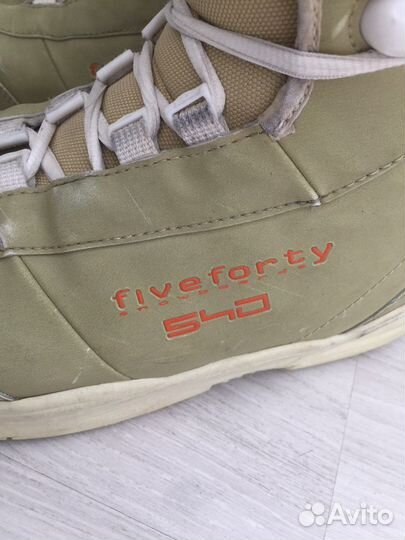 Сноубордические ботинки 540