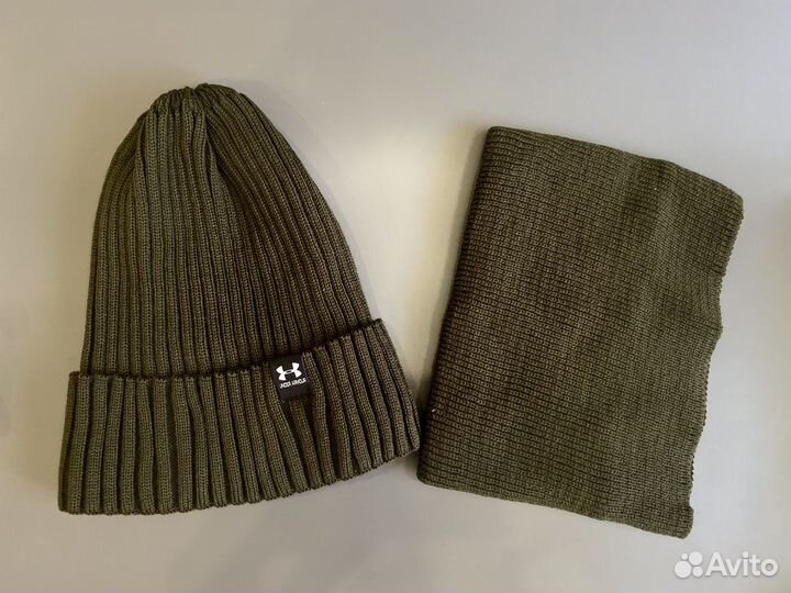 Комплект шапка и снуд детский