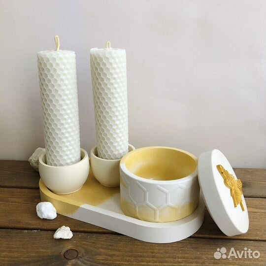 Подарочный набор ароматических свечей