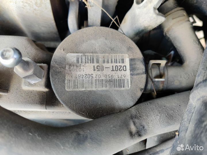 Двигатель D20DTF Ssang Yong Actyon CK